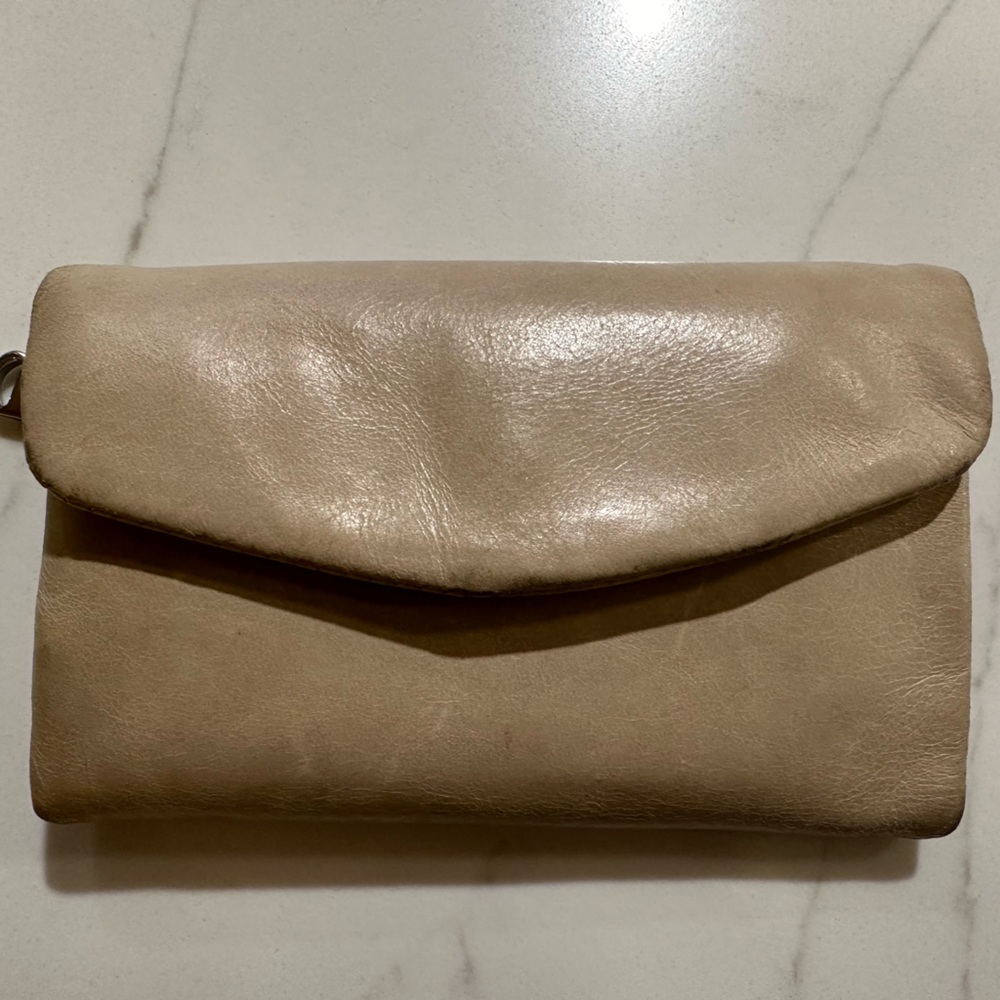 HOBO Trifold Leather Wallet